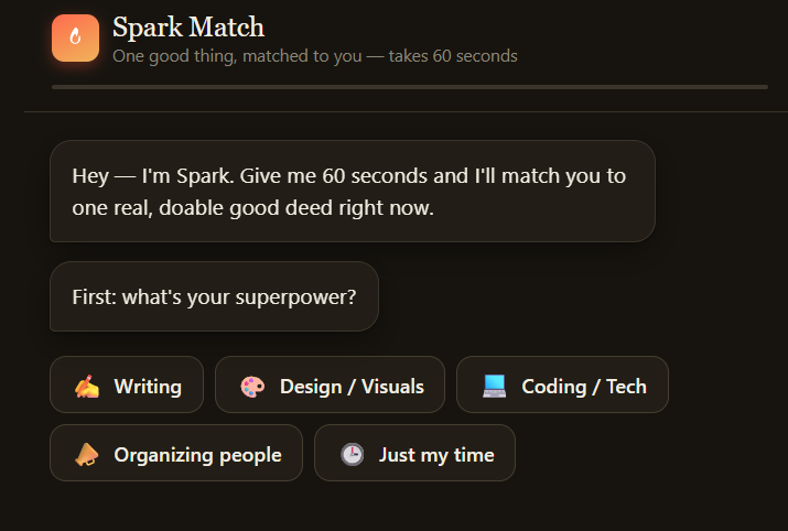 Spark Match